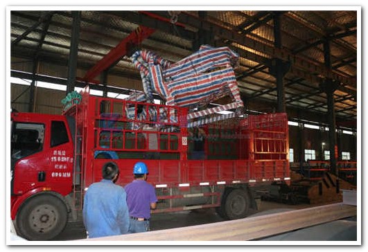 細沙回收機發(fā)貨現場