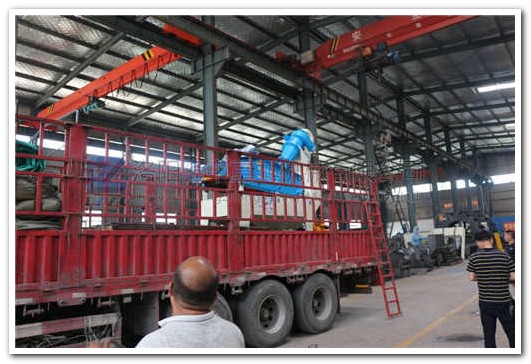 細沙回收機發(fā)貨現場